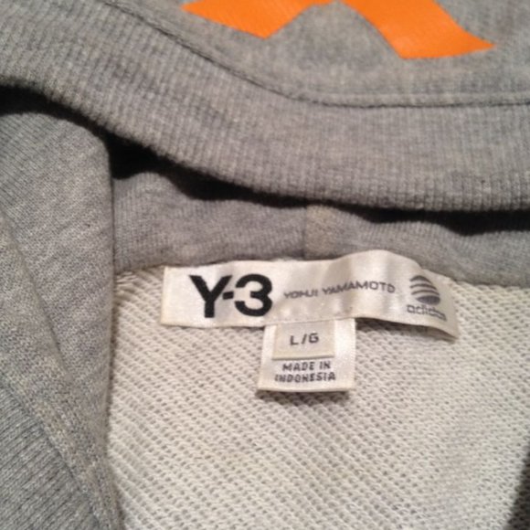 Yohji Yamamoto Y-3 Y3 womens hoodie sweater zip - Picture 3 of 4